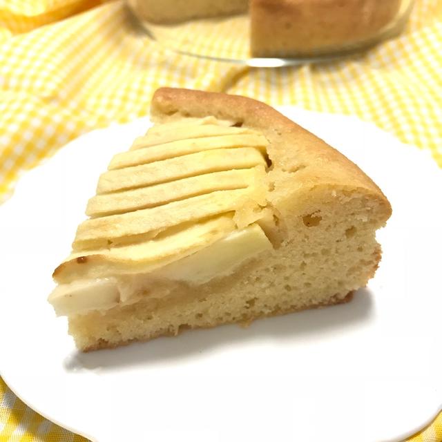 【手作りお菓子】混ぜて焼くだけ☆りんごのケーキ