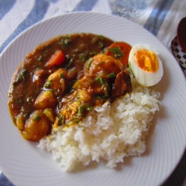 バジルカレー