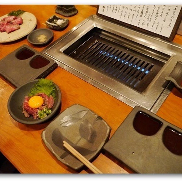 娘と焼肉♪　マラソンお疲れさまごはん