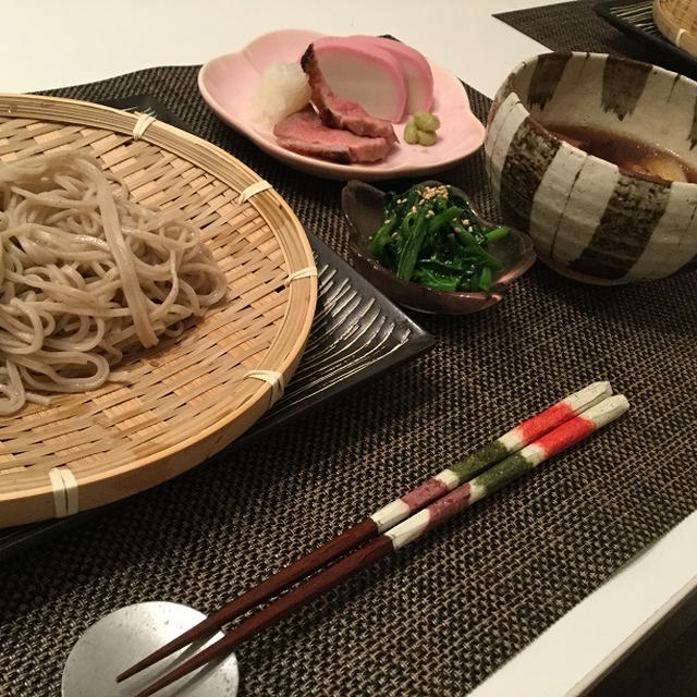 年越しそばとご挨拶