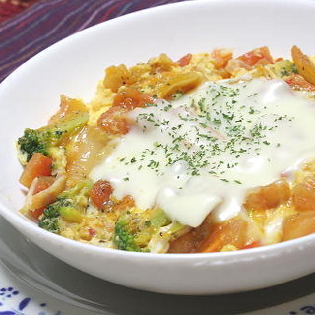14/08/09 トマキムチーズのスープご飯