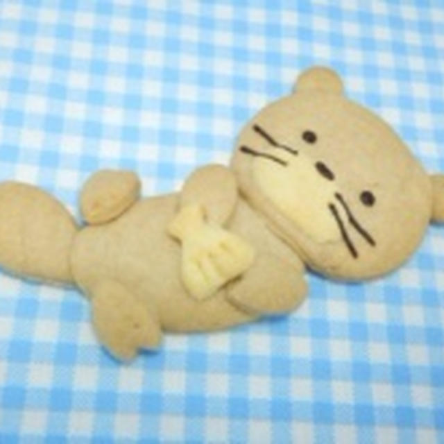 ラッコの着ぐるみクッキー