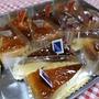 手作りのベイクドチーズケーキ