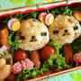 暑い！リラックマおにぎり&牛肉トマト煮込み