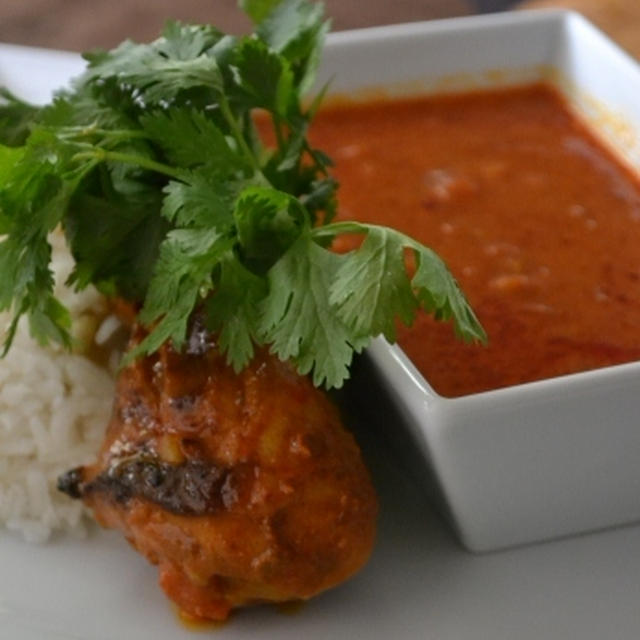 トルコで作るバターチキンカレー。