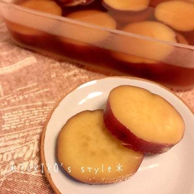 【簡単*作り置き】お出汁が香る♪さつまいもの甘煮