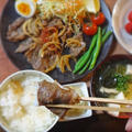 焼肉のたれで簡単につくった焼肉定食 by KOICHIさん
