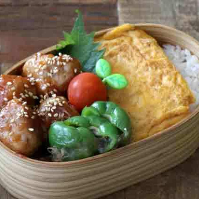 「また食べたい！」はんぺんふわっふわ肉団子のチリソース弁当