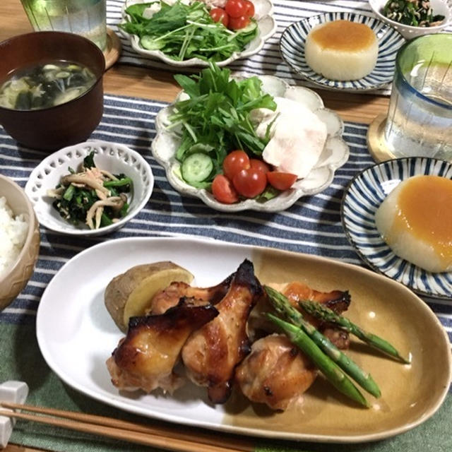 手羽元deローストチキン♪♪♪…せっかくの連休が〜