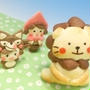 寝ているライオンのパン