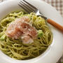 【611kcal】フライパン＆まな板要らず＊生ハムとアボカドのパスタ