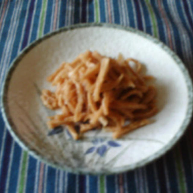 切干大根の醤油漬け