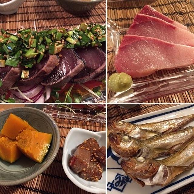 鰹のたたき　韓国風