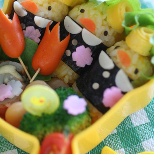 本からひよこの入園弁当と鳥取へGO。