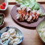 蒸し鶏の☆コチュジャンソース　と　どこ？