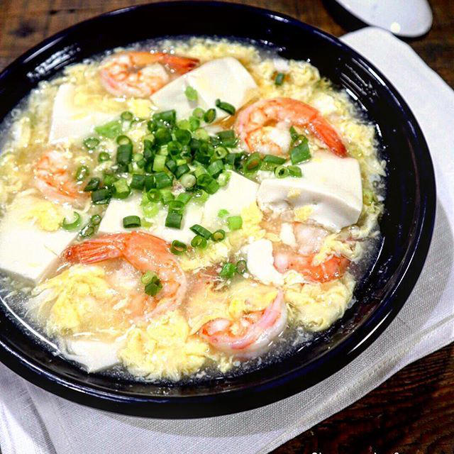 海老と豆腐の玉子あん♡【#簡単レシピ#おかず】