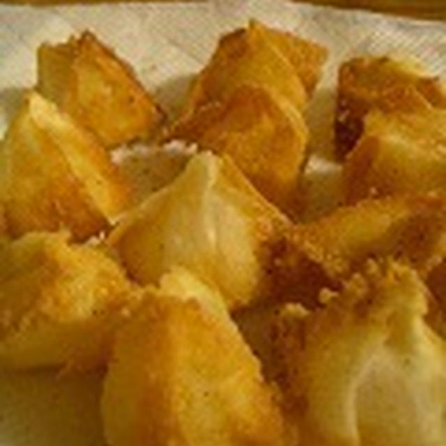 チーズ揚げ～しゅうまいの皮が余ったら