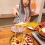 ピザと見せかけてグラタンです！！