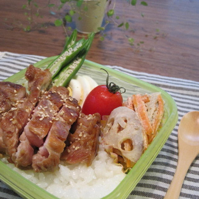 ご飯がススム！きじ焼き弁当