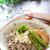 崩し豆腐と角天のぶっかけ蕎麦♬