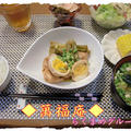 いろいろ忙しい日は市販の調味料を使って～♪の定食♪