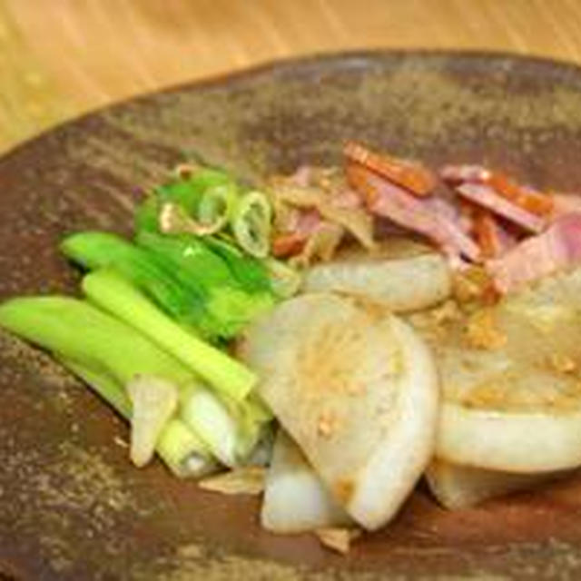 大根の一口ステーキ