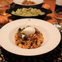 『ミートソースパスタ』の夜ごはん。