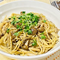 【マヨ醤油のきのこパスタ！】