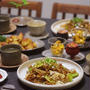 【献立】焼きそばと、かぼちゃとナッツのメープルサラダと、焼きじゃがなど。～エコキュートの恩恵、今月はキタ！～