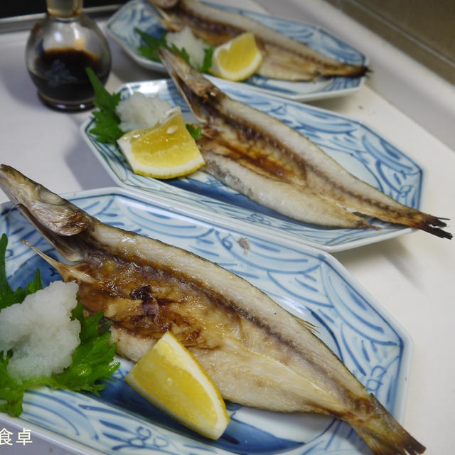 息子の所望は・・・魚！