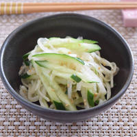 大根ときゅうりの薄味サラダ　風邪の時はこれ！