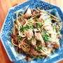 牡蠣と蕪のパスタ