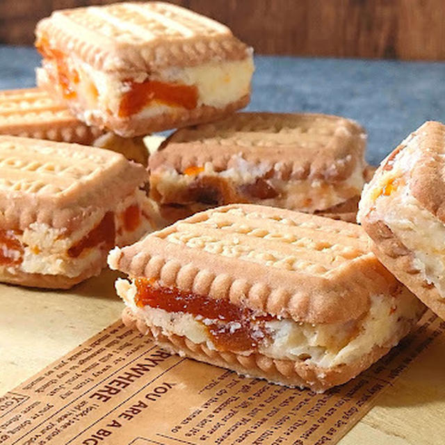 あの味を超えるおいしさ⁉あんぽ柿のバターサンドクッキーのレシピ