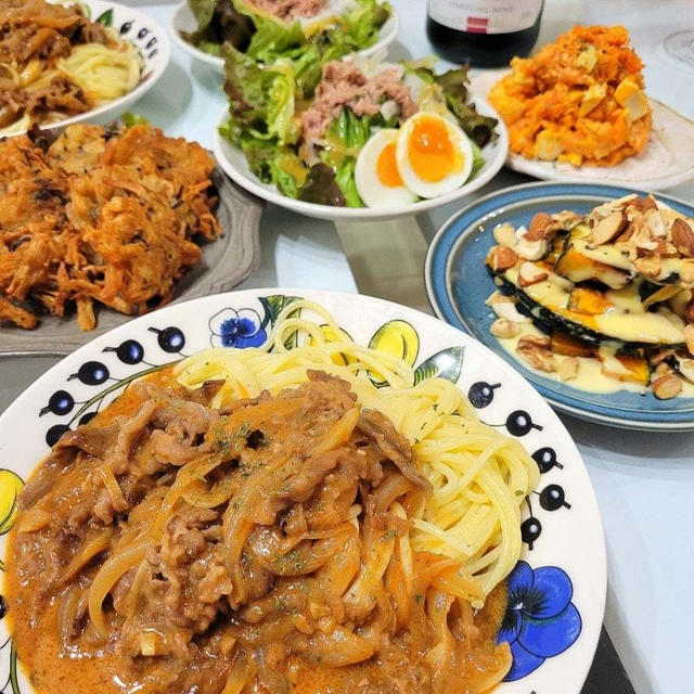 思ってなかった出会いとビーフストロガノフの晩酌