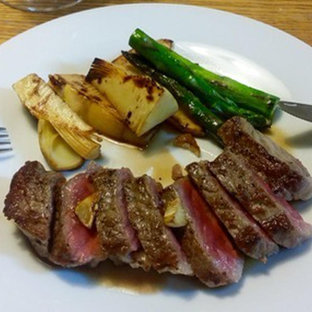 タケノコと牛肉のステーキ！春のごちそうレシピ