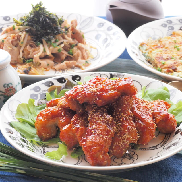 韓国料理で乾杯 By きゃさりん 福岡さん レシピブログ 料理ブログのレシピ満載