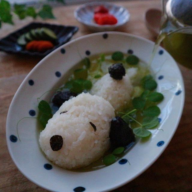 スヌーピーお茶漬け