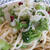 くたくた野菜のペペロンチーノ／玉葱ドレッシングで
