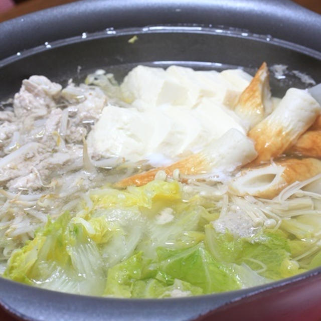 いつもの水炊き☆贈るのも贈られるのもメンドウクサイ。