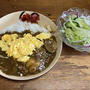 スクランブルエッグカレー。杏シロップ作る？