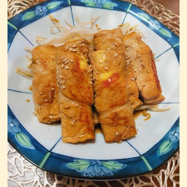 【厚揚げの肉巻き】リクエスト率上位メニュー