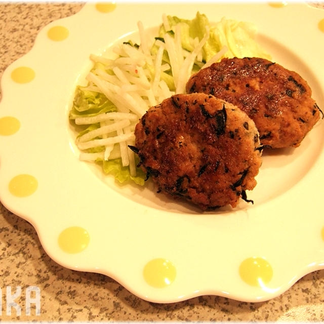簡単■ * テリテリ ひじき＆おからバーグ * ■食物繊維いっぱい(*ﾟДﾟ)ﾉ