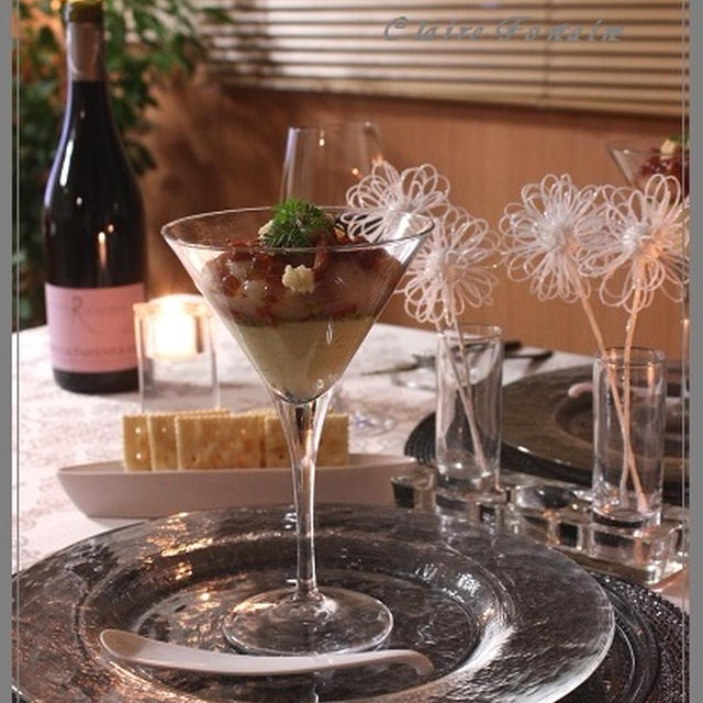 菜の花と生ハムのペペロンチーノ　スパゲティーニ