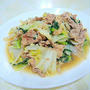 " 猪肉片炒白菜 " （豚肉と白菜の炒めもの）