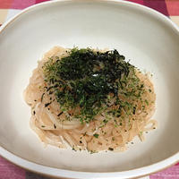 マロニーで明太子パスタ