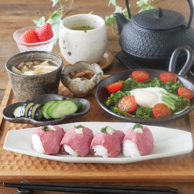 ローストビーフのちらし寿司