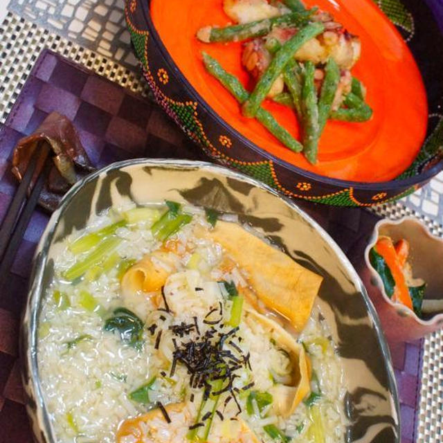 i-kitchen 卯の花うどん（たっぷりのお麩と）