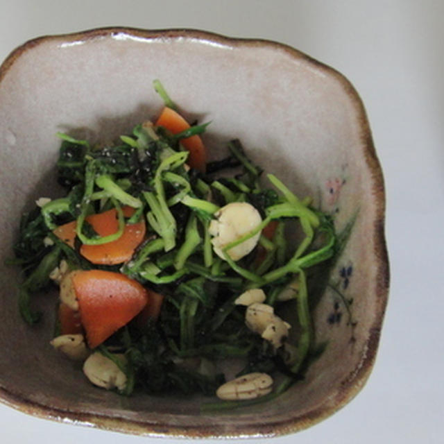 つまみなと打ち豆の胡麻和え★★★
