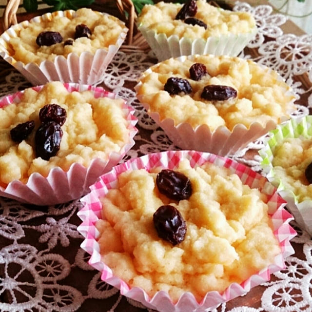 レンジで簡単♪ふわふわ生おから蒸しパン