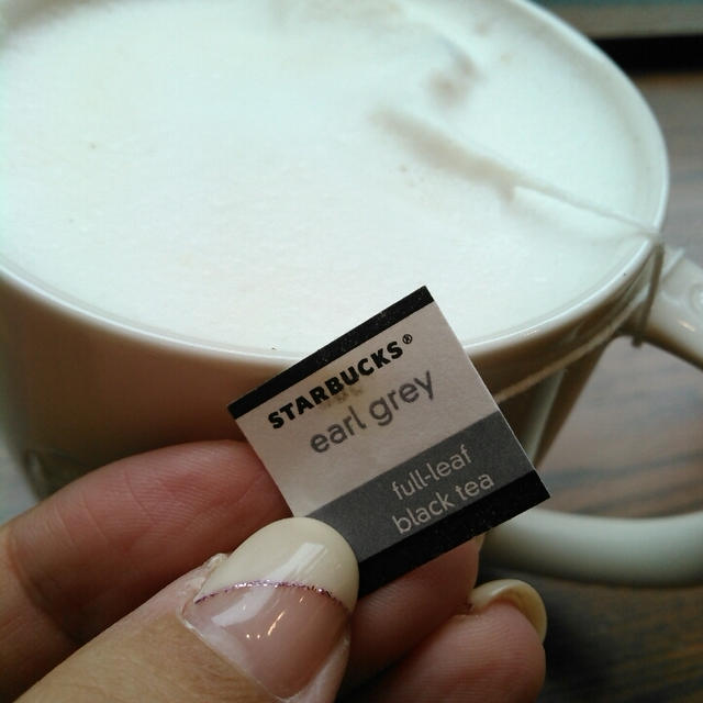 うま～☆オールミルクのティーラテ～STARBUCKS